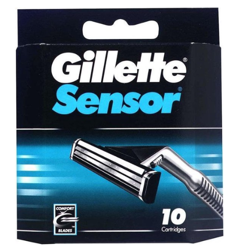 Gillette Sensor Razor Blades 10 Pieces