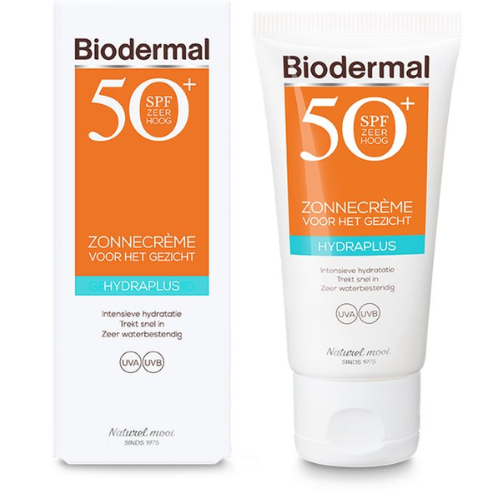 Biodermal Sunscreen - Sunscreen face -Hydraplus Face SPF50 - 50ml