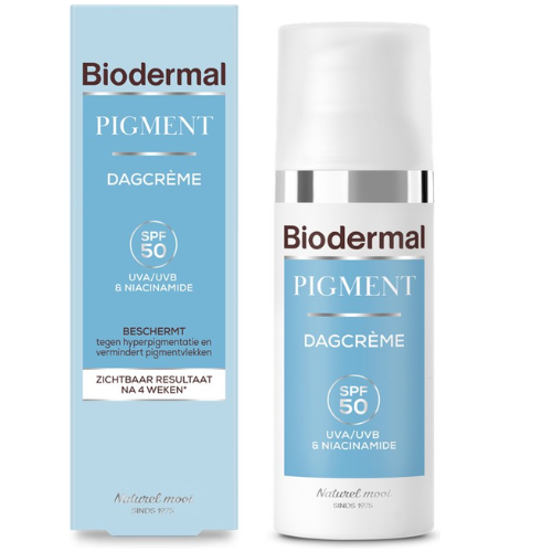 Biodermal Pigment Day Cream - SPF 50 - reduces hyperpigmentation, such as pigment spots - pigment spot cream - 50 ml