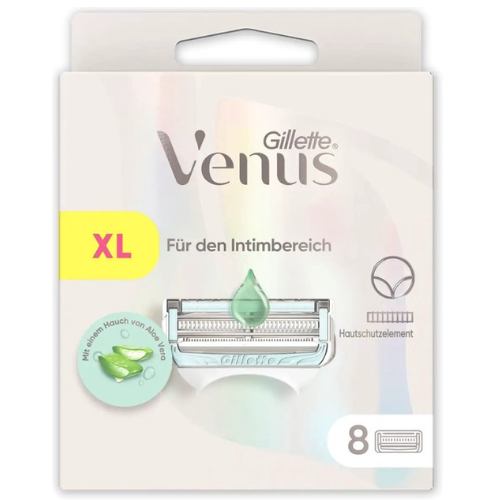 Gillette Venus intimate satin xl pack 8 pieces value pack