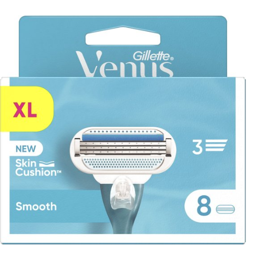 Gillette Venus Razor Blades Smooth - 8 Refill Blades