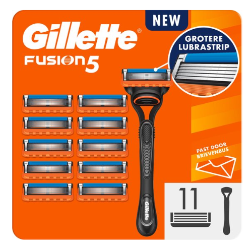 Gillette Fusion 5 - 1 Razor For Men - 11 Razor Blades