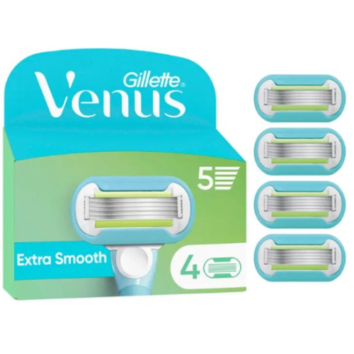 Gillette - Venus - Extra Smooth - Razor Blades/Blade Refills - Pack of 4