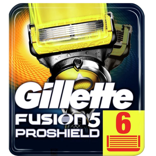 Gillette Fusion5 Proshield Razor Blades Men - Pack of 6