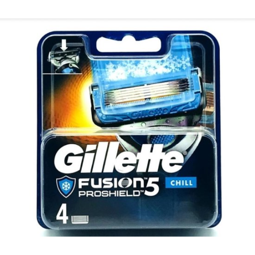 GILLETTE Proshield Chill Razor Blades - Pack of 4