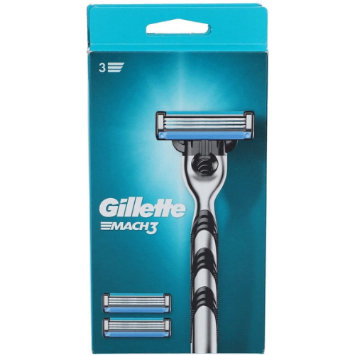 Gillette Mach3 Razor Blades - 3 Blades