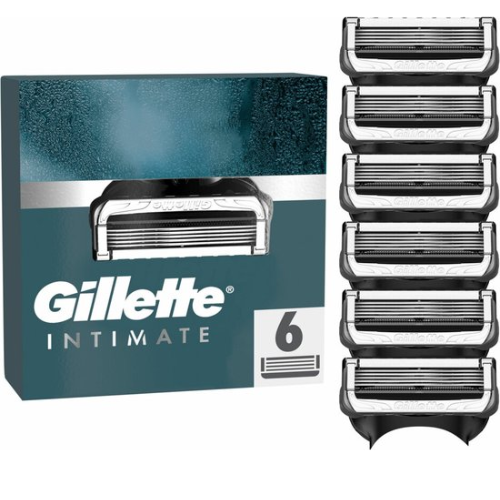 Gillette Intimate - For the intimate area - 6 Razor Blades