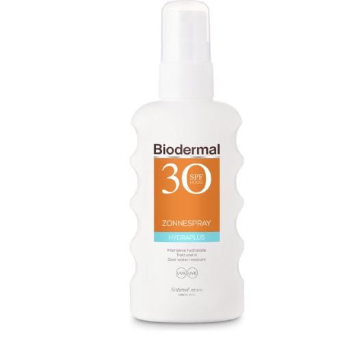 Biodermal Sunscreen - Hydraplus sunscreen spray - Sun spray with SPF 30 - 175ml