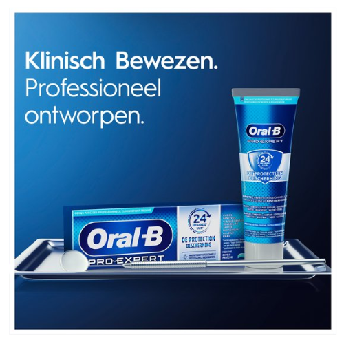 Oral B - Tandpasta - Pro-Expert - 24u Bescherming - Intense Reiniging  - voordeelverpakking - 4 x75ml