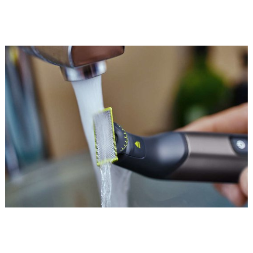 Philips OneBlade QP6551/15 Pro Scheerapparaat met scheerblad Trimmer Chroom