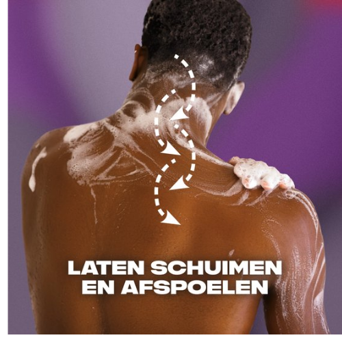 AXE 3-in-1 Douchegel  Voordeelverpakking- Excite - 6 x 250 ml -