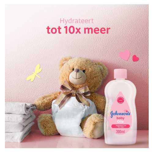 Johnson's Baby Olie  Normaal - Voordeelverpakking - 3 x 300ml