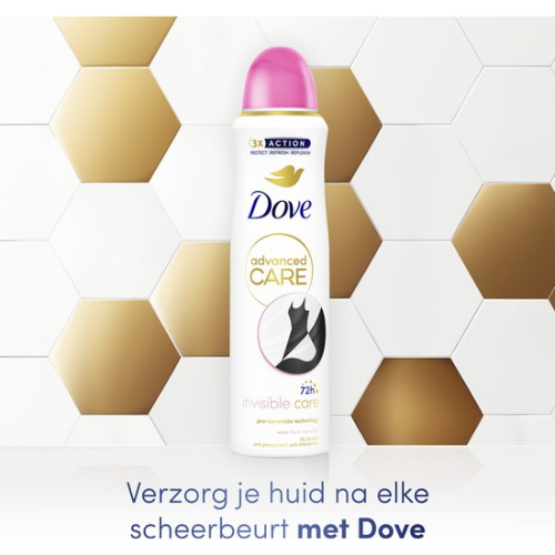 Dove Advanced Care Anti-Transpirant Deodorant Spray - Invisible Care -Voordeelverpakking -  6 x 150 ml
