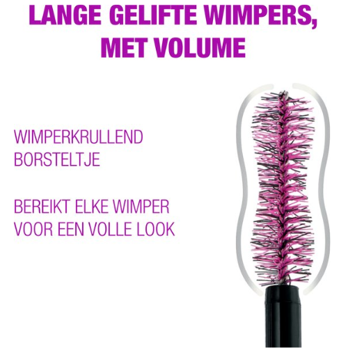 Maybelline The Falsies Lash Lift Mascara 01 Waterproof - Waterproof Volume Mascara - 9,6 ml