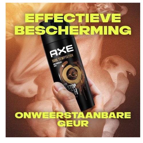 AXE Deodorant Bodyspray - Dark Temptation - 6 x 150 ml - Voordeelverpakking