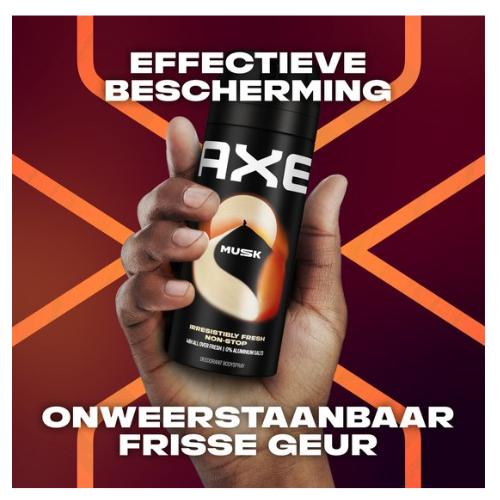 AXE Deodorant Bodyspray - Musk - 6 x 150 ml - Voordeelverpakking