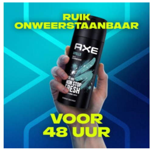 Axe Deodorant Bodyspray Apollo - voordeelverpakking - 6 x  150 ml