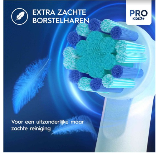 Oral-B PRO Spiderman Opzetborstels, vanaf 3 jaar, 4 stuks