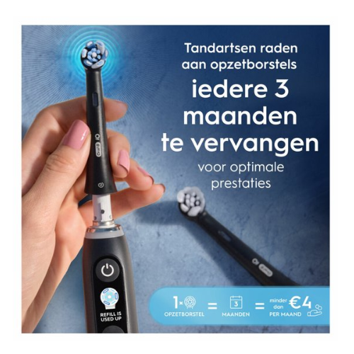 Oral-B Opzetborstels iO Ultimate Clean Zwart 6 stuks