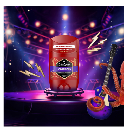 Old Spice RockStar Deo Sticks - Voordeelverpakking 6 Stuks