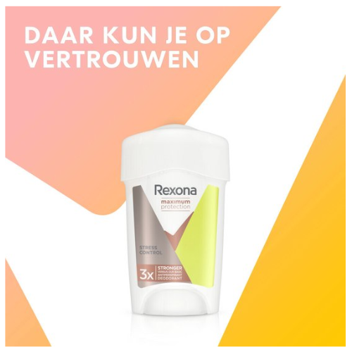 Rexona Maximum Protection Stress Control Anti-Perspirant Stick - 6 x 45 ml - Value Pack