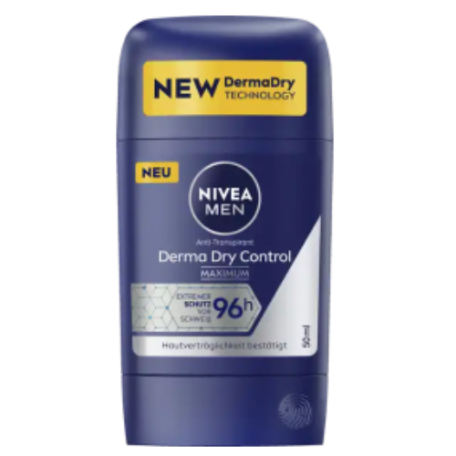 Nivea Men Derma Dry Control Anti-Perspirant Stick 50 ml