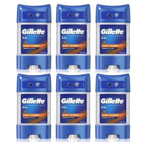 Gillette Sport Triumph  deodorant stick - voordeelverpakking -  6X70ML