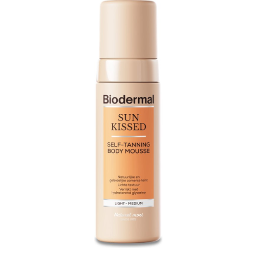 Biodermal Sunkissed Self-Tanning Body Mousse - Zelfbruiner - Vegan - 150 ml