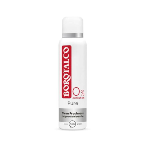 Borotalco Deo Spray Pure Clean Freshness 0% - 150 ml