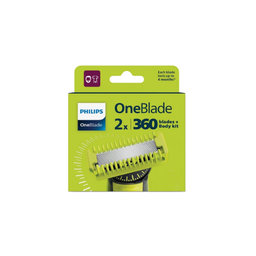 Philips OneBlade 360 Blade Body Kit - Vervangmesjes Body Kit - 2 stuks - QP624/50