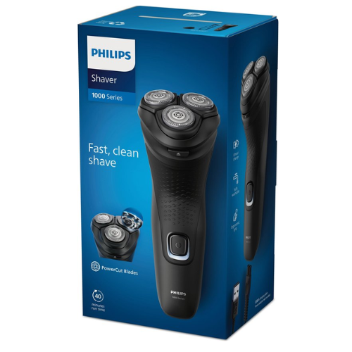 Philips Shaver 1000 Series S1141/00 Elektrisch apparaat voor droog scheren