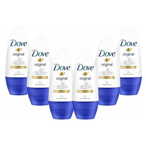 Dove Original - Deodorant Roller - 6 x 50 ml