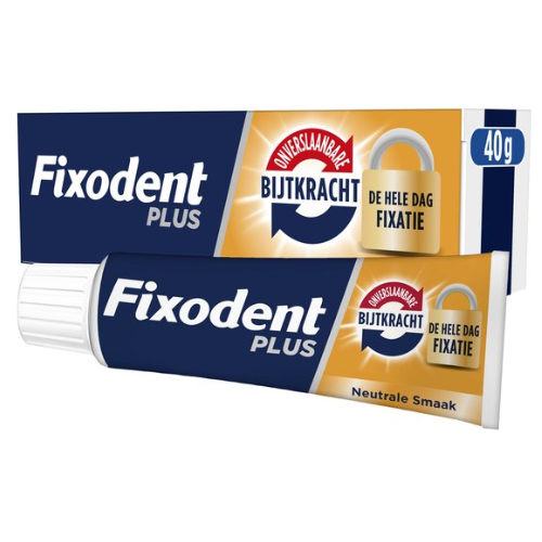 Fixodent Plus Kleefpasta Onverslaanbare Bijtkracht - 40 gr
