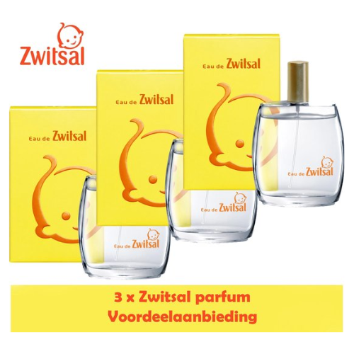 Zwitsal Parfum Eau de Zwitsal - Voordeelverpakking - 3 stuks
