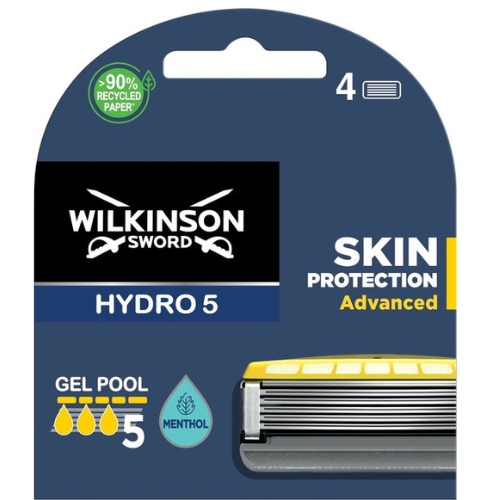Wilkinson Sword Hydro 5 Skin Protection Advanced - Navulmesjes - 4 stuks