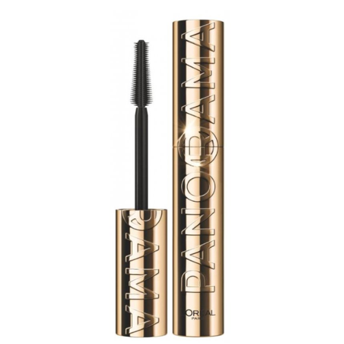 L'Oréal Paris Panorama Mascara Black - Lengte, separatie en volume Mascara - korte en lange borstelhaartjes voor groter lijkende ogen - Mascara voor gevoelige ogen – Zwart - 8ml