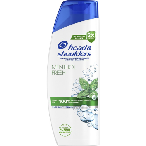 Head & Shoulders Menthol Fresh - Anti-Roos Shampoo - Dagelijks Gebruik - Fris Gevoel - 400ml