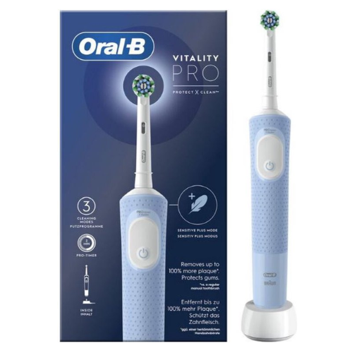 Oral-B Vitality Pro - Protect X Clean - Elektrische Tandenborstel - Vapor Blue