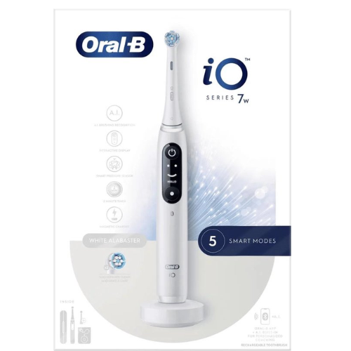 Oral-B iO 7W Wit Elektrische Tandenborstel By Braun