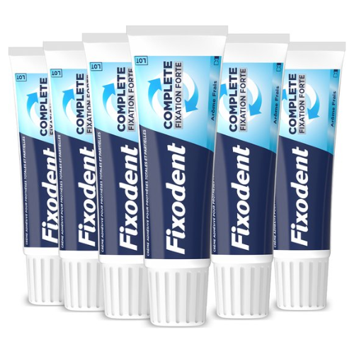 Fixodent Complete Sterke Fixatie Kleefpasta Original Fresh - 6 x 47 gram