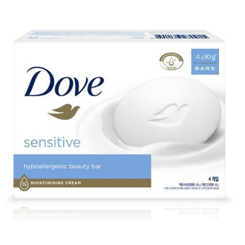 Dove Beauty Cream Bar Sensitive Skin - 4 x 90 g