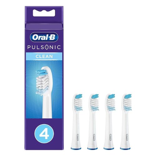 Oral-B Pulsonic SR32-4 - Opzetborstels - 4 stuks - Wit