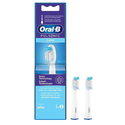 Oral B Pulsonic Clean Opzetborstels - 2 stuks