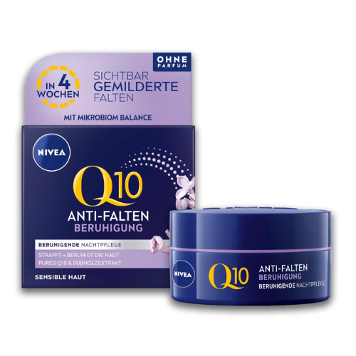 NIVEA Q10 Power Sensitive Night Cream Nachtcrème Gezicht 50 ml