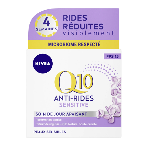 NIVEA Q10 Anti-Rimpel  Sensitive Dagcrème Gezicht - 50 ml