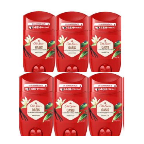 Old Spice Oasis Deodorant Stick For Men 6x 50ml