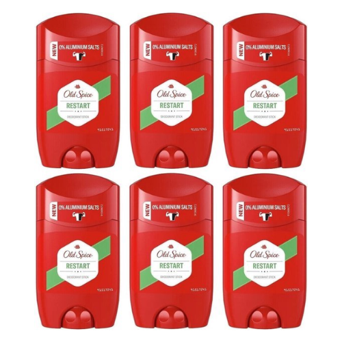 Old Spice Deo Stick Restart - Voordeelverpakking 6 x 50 ml