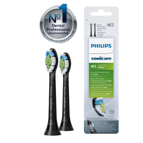 Philips Sonicare W2 Optimal White - Opzetborstels - 2 stuks - HX6062/13