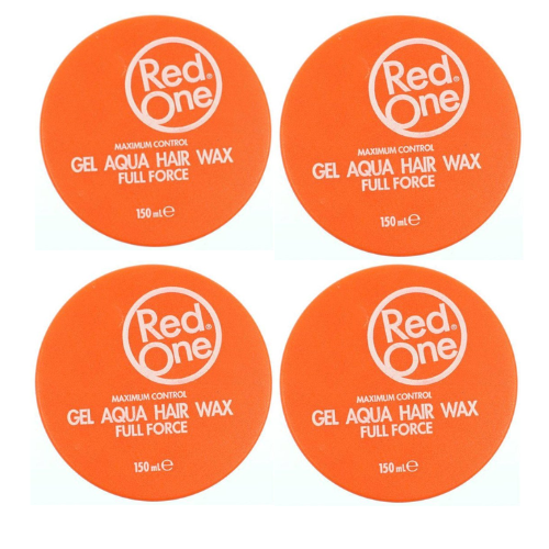 RedOne Hair Wax – Aqua Hair Wax Orange - 4 x150ml 