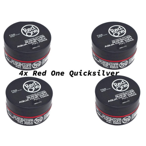 Red one Quicksilver Hair Wax - 4 x150ml